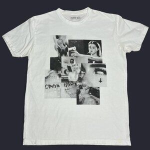 RAW Exclusives “Cash Only” Graphic Tee | White | Medium | 100% Cotton